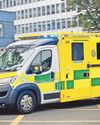 One person in hospital as lorry and bus collide0
