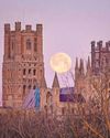 Bewitching 'Wolf Moon' lights up the county skies1