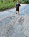 Concern is voiced over 'dangerous' pothole outside gym's entrance2