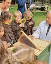 Youngsters get a buzz out of visit from beekeeper14