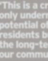 'This is a crisis that not only undermines the potential of our youngest residents but threatens the long-term wellbeing of our community' 'This is a crisis that not only undermines the potential of our youngest residents but threatens the long-term wellbeing of our community'
