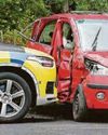 Four people are arrested after suspected stolen car crashes4