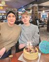 Lewis raises cash for cancer charity as he supports mum The Gazette