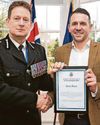 Bravery award for heroic father who saved sailor Bravery award for heroic father who saved sailor