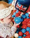 Babies show you're never too young to have a VE Day party21