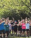 Hundreds celebrate Barclay parkrun milestone0