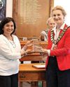 Mayor's Award for stalwart charity supporter Mayor's Award for stalwart charity supporter