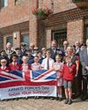 Local dignitaries see flag raised for Armed Forces Day0
