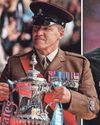 Andy blows the final whistle on his army career in style2