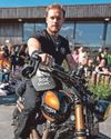 200 bikers on epic ride-out with Sam19