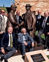 Perth sculptor honours iconic golf figures with Royal Dornoch statue3