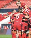 Women's football Robins edge out Durham to claim first home victory Women's football Robins edge out Durham to claim first home victory31