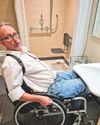 Hotel was a ‘challenge’ Disabled guest slams his ‘accessible’ room Hotel was a ‘challenge’ Disabled guest slams his ‘accessible’ room8