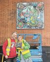 Croc 'living his best life' on new mural11