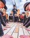 All hands on deck to win historic ship for the night3