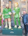 Gorge giants Sculptures bring ancient tales to life at station12