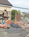 Shock as car hits wall of house7