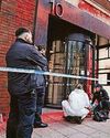 Three held following spray paint protest at insurance company Three held following spray paint protest at insurance company
