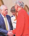 Andrew joins royals at Easter Sunday service Andrew joins royals at Easter Sunday service