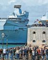 Navy's flagship sets sail for Far East Navy's flagship sets sail for Far East