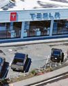 Musk takes political step down as Tesla earnings suffer slump Musk takes political step down as Tesla earnings suffer slump