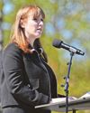 Commemoration at Bergen-Belsen Memorial Commemoration at Bergen-Belsen Memorial