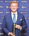 Moore earns EFL award Moore earns EFL award