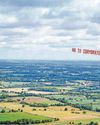 Solar farm's opponents take protest to the skies13