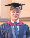 Graduate credits ‘resilience’ for his success after gridiron injury15