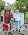 Piano Bike Girl silenced after thieves steal her kit Western Daily Press