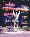Strongman Jack breaks British log-lifting record Strongman Jack breaks British log-lifting record25