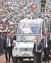 Pope visits shrine at hub of African slave trade19