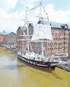 Silt build-up in Docks is blocking tall ships work Silt build-up in Docks is blocking tall ships work13