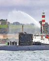 Submarine completes her final journey home