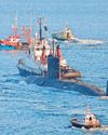 Fisherman obstructs nuclear sub in Sound