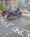 Biker slams 'shoddy' new parking spaces