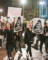 Signs of support for reclaim march