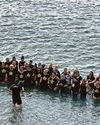 Choir in chilly fundraising dip