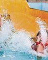 Making an unexpected splash on a day out at the waterpark Making an unexpected splash on a day out at the waterpark