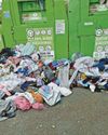 Bags for charity were 'fly-tipped' Bags for charity were 'fly-tipped'