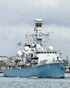 Frigates sail from city for 'message' Frigates sail from city for 'message'