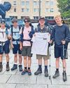 Pupils' 150-mile charity challenge7