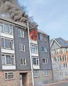 Flames engulf top floor flat, but no casualties2