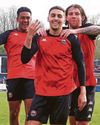 Jaze Kabia’s hat-trick keeps Truro top of table Jaze Kabia’s hat-trick keeps Truro top of table