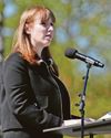 Commemoration at Bergen-Belsen Memorial Commemoration at Bergen-Belsen Memorial