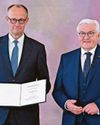 Merz confirmed as Chancellor at second attempt Merz confirmed as Chancellor at second attempt