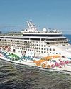 Colourful cruise liner turns heads in Sound Colourful cruise liner turns heads in Sound