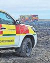 Coastal heaths left scorched by gorse fires11