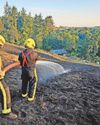 Wildfire was sparked by over-heating compost0