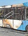 Investigation after bus destroyed by fire8